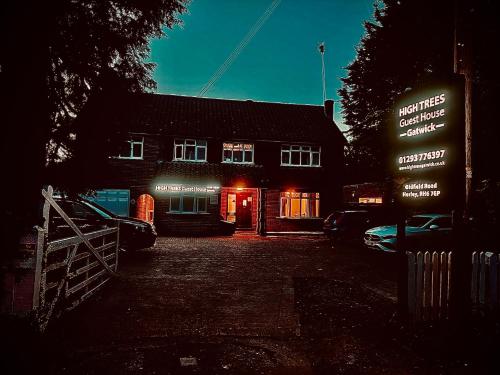 high trees gatwick guest house