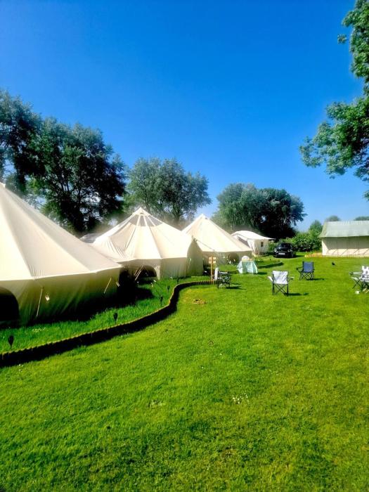 bell tent village