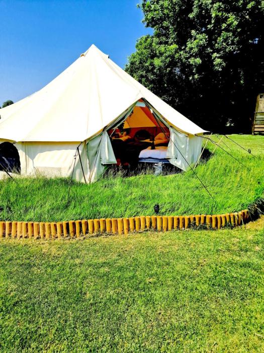 bell tent village