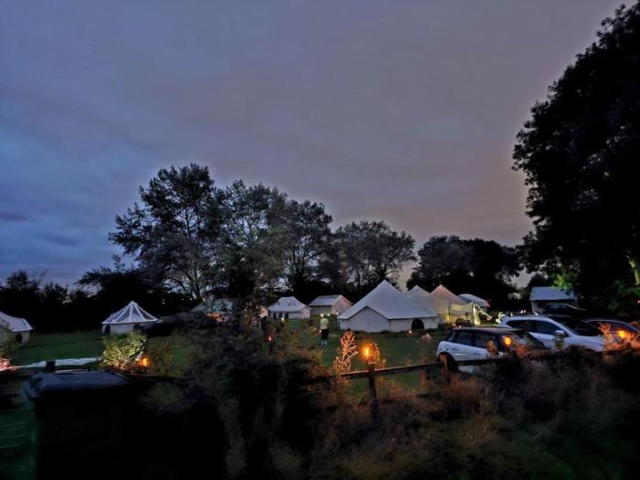 bell tent village