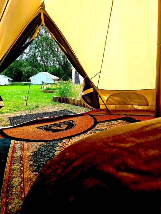 bell tent village