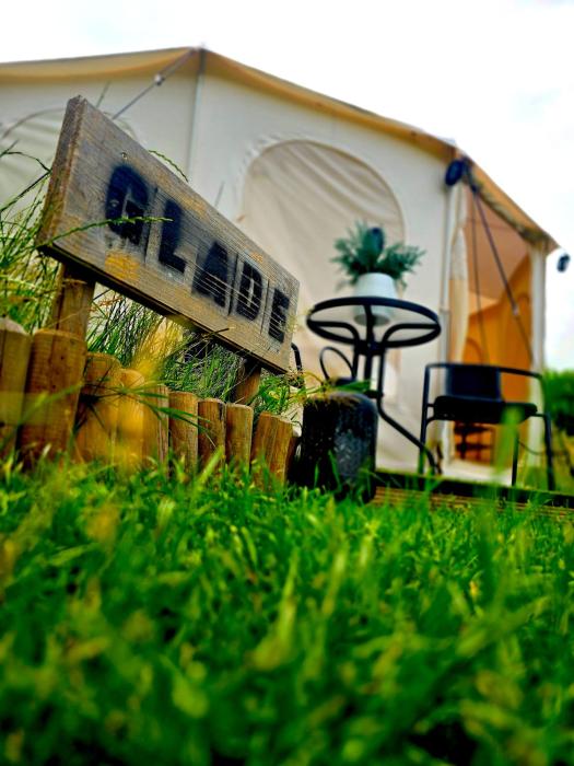 bell tent village