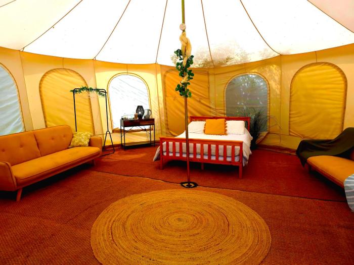 bell tent village