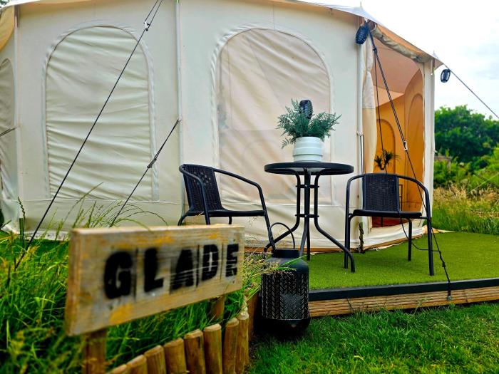 bell tent village