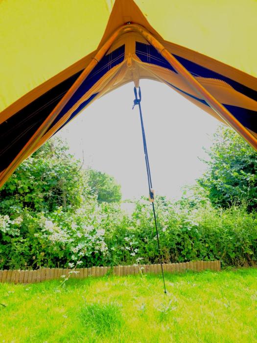 bell tent village
