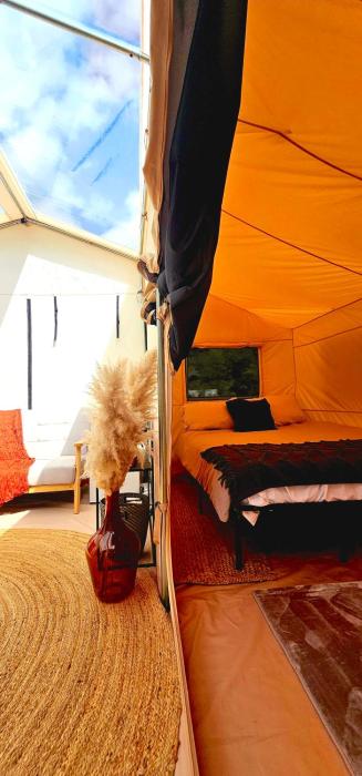 bell tent village