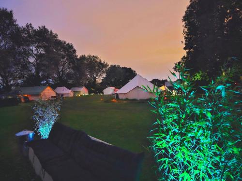 bell tent village