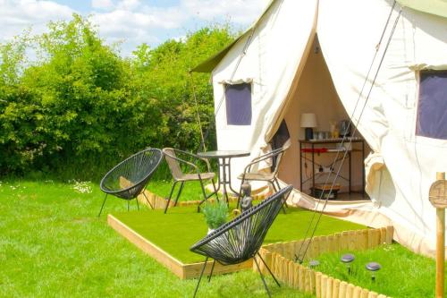 bell tent village