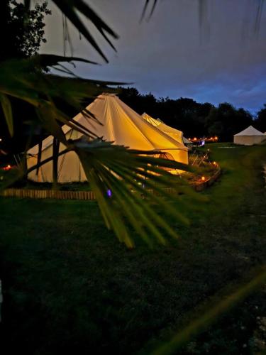 bell tent village