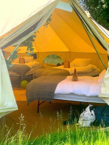 bell tent village