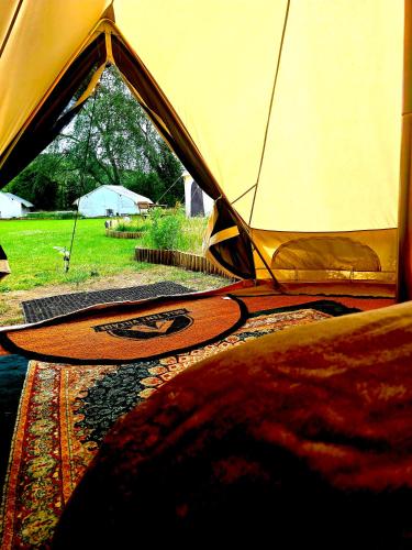 bell tent village