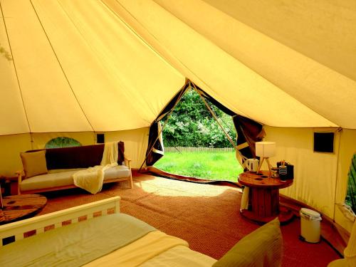 bell tent village