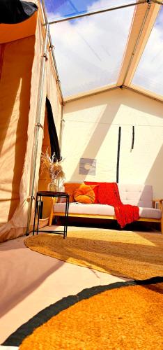 bell tent village
