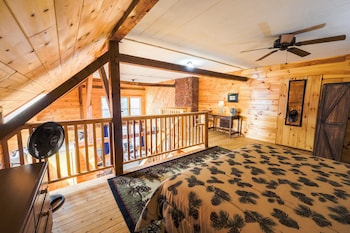 historic barn at moosehead lake