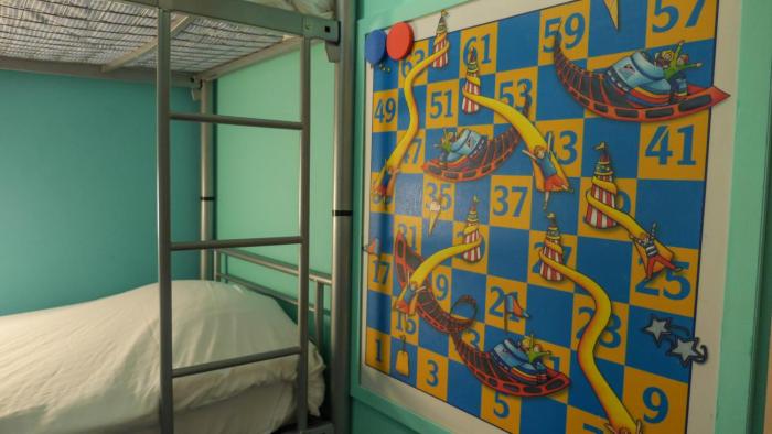 big blue hotel