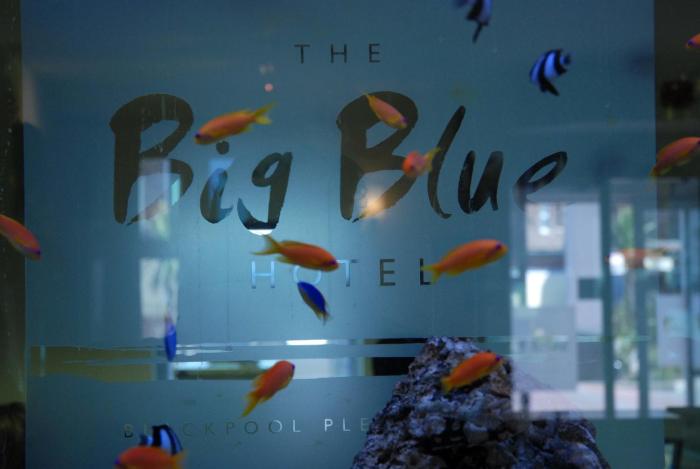 big blue hotel