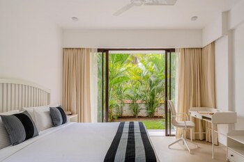 cozy 1br with pool only 1km from candolim beach