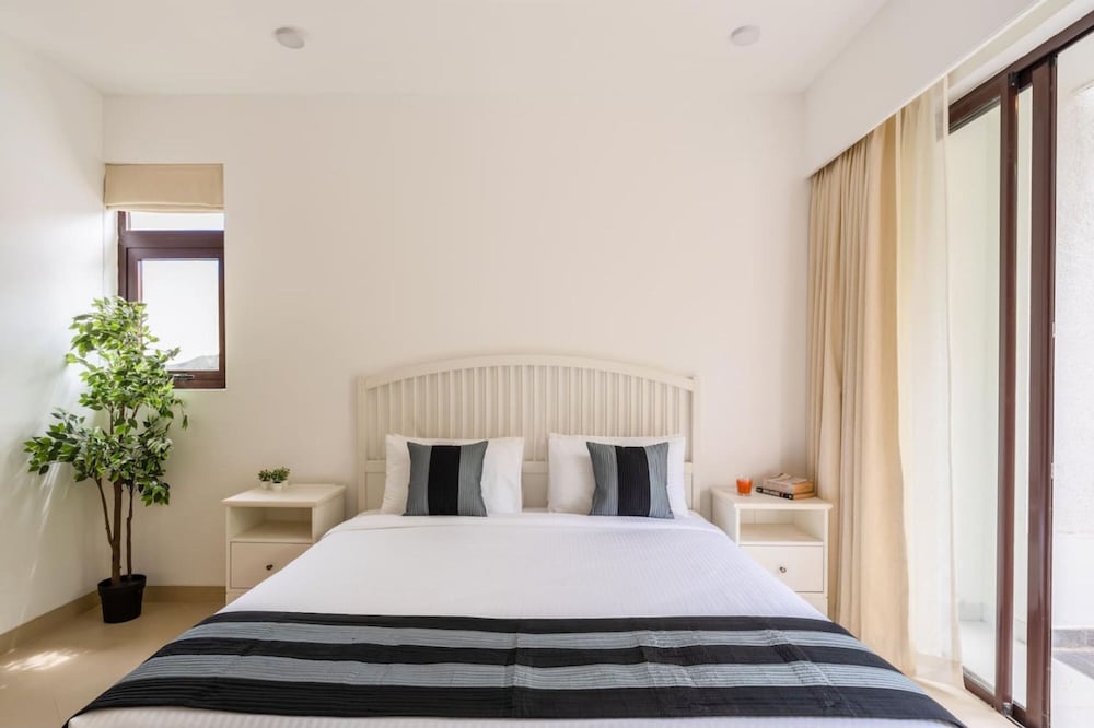 cozy 1br with pool only 1km from candolim beach