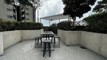 stylish urban oasis