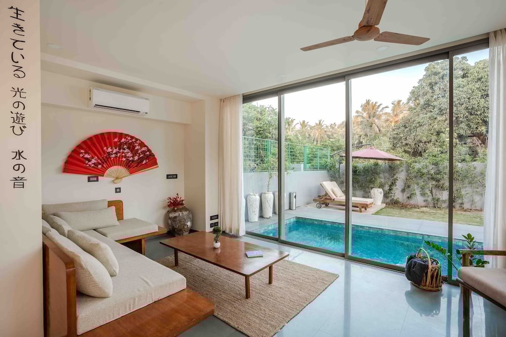 villa samurai japanese villa w pool north goa