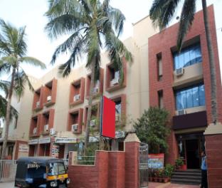 hotel rockbay near sea beach and temple