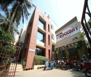 hotel rockbay near sea beach and temple