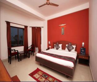 hotel rockbay near sea beach and temple