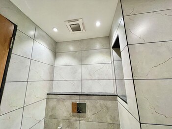 hotel rockbay near sea beach and temple