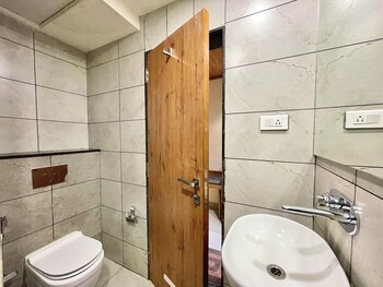 hotel rockbay near sea beach and temple