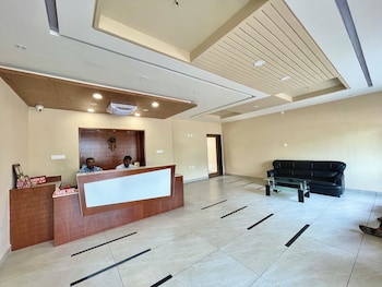 hotel rockbay near sea beach and temple