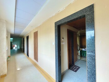 hotel rockbay near sea beach and temple