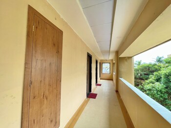 hotel rockbay near sea beach and temple