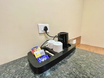 hotel rockbay near sea beach and temple