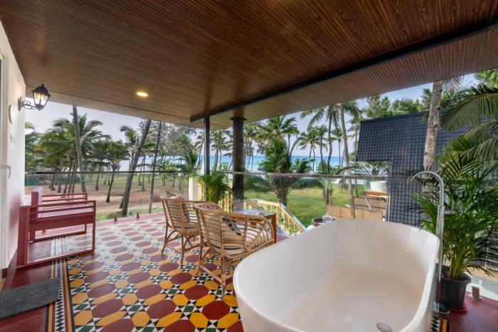 the rose goa beach resort