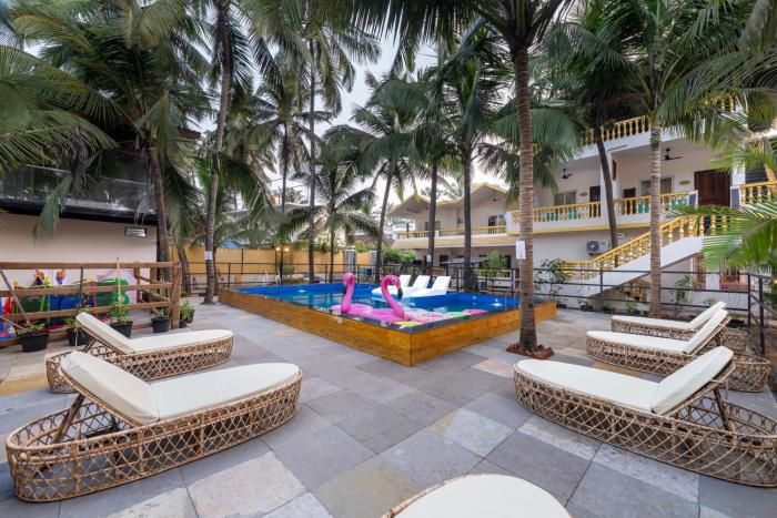 the rose goa beach resort