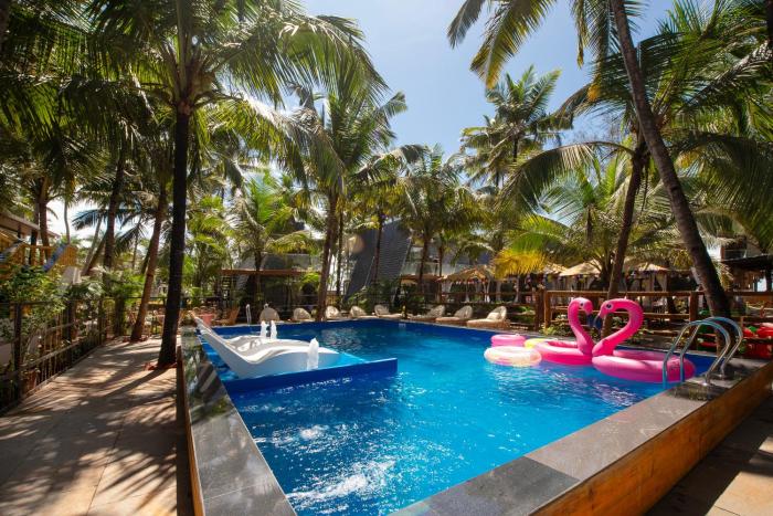 the rose goa beach resort