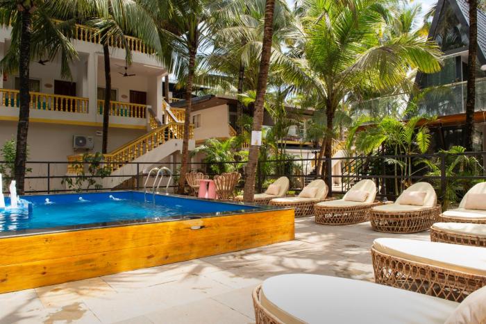 the rose goa beach resort