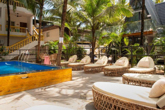 the rose goa beach resort