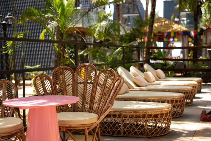 the rose goa beach resort