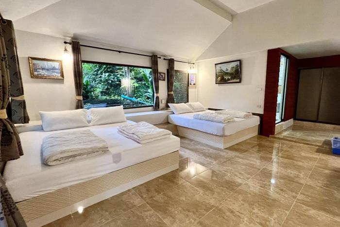 the cascade mae taeng waterfall bungalows