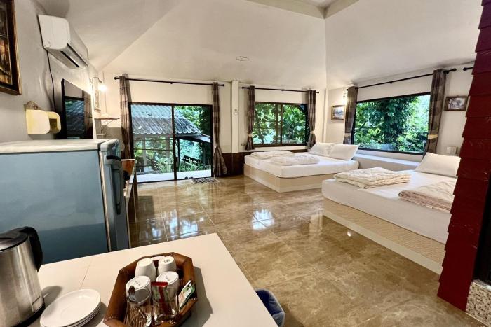 the cascade mae taeng waterfall bungalows