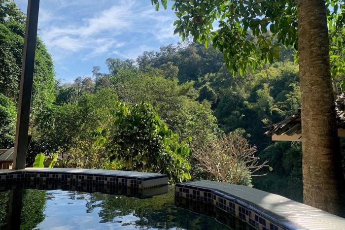 the cascade mae taeng waterfall bungalows