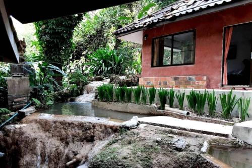 the cascade mae taeng waterfall bungalows