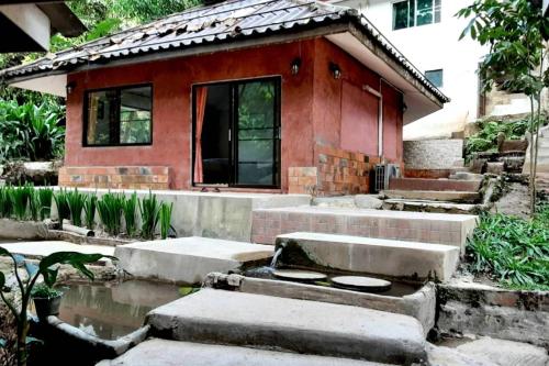 the cascade mae taeng waterfall bungalows
