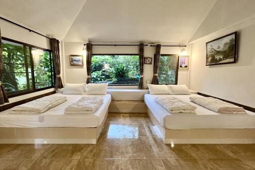 the cascade mae taeng waterfall bungalows