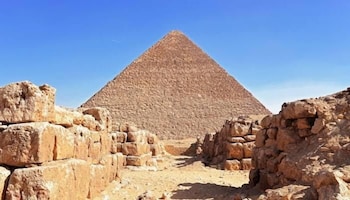 pyramids on the spot view