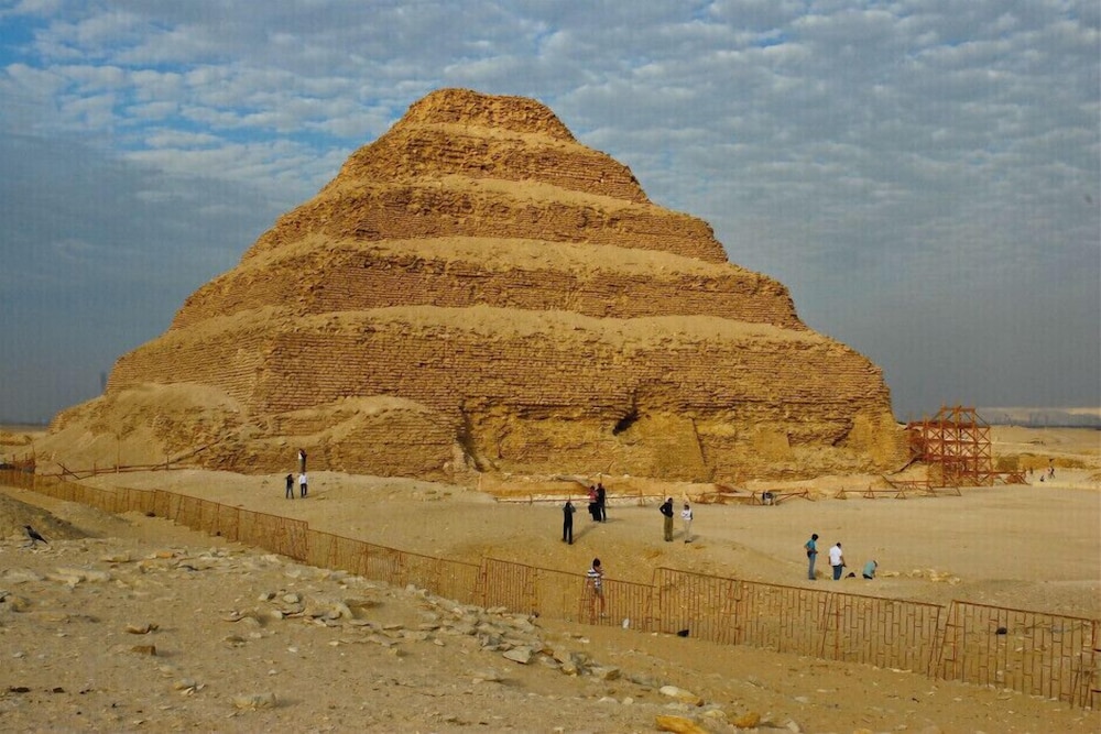 pyramids on the spot view
