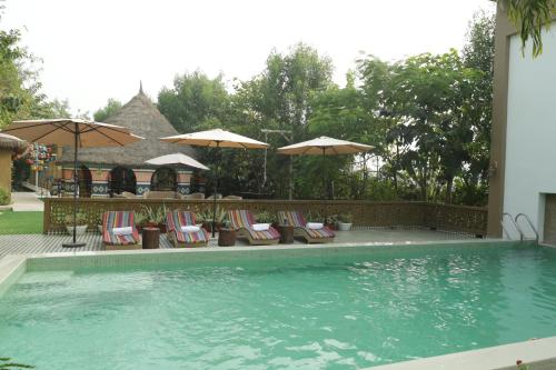 gulmohar eco village resort