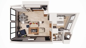 jlm rooftop luxury apartment