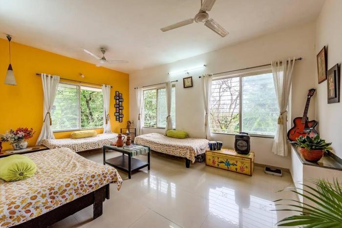 cosmicstays windchime homestay at mulshi